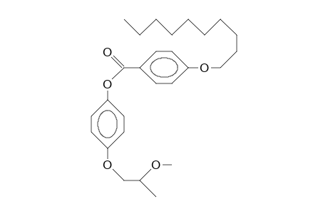 4'-(2(S)-Methoxy-propoxy)-phenyl 4-decyloxy-benzoate