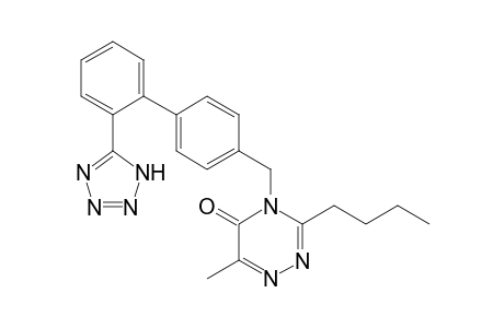 3-Butyl-6-methyl-4-[4-[2-(2H-tetrazol-5-yl)phenyl]benzyl]-1,2,4-triazin-5-one