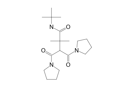 N-TERT.-BUTYL-2,2-DIMETHYL-4-OXO-3-(PYRROLIDIN-1-YLCARBONYL)-4-PYRROLIDIN-1-YL)-BUTYRAMIDE