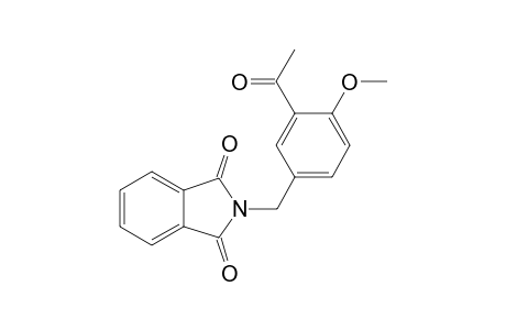 N-(3-Aceto-4-methoxybenzyl)phthalimide