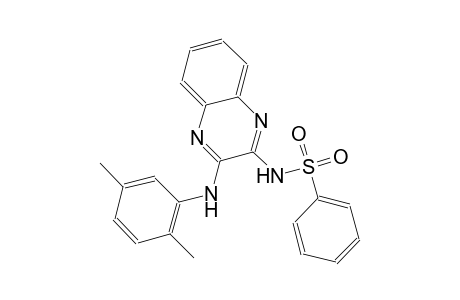benzenesulfonamide, N-[3-[(2,5-dimethylphenyl)amino]-2-quinoxalinyl]-