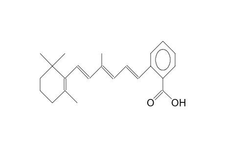 1-(2,6,6-Trimethyl-1-cyclohexenyl)-3-methyl-6-(2-carboxy-phenyl)-trans-1,3,5-hexatriene