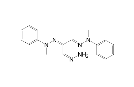 mesoxalaldehyde, 1,2-bis(methylphenylhydrazone) 3-hydrazone