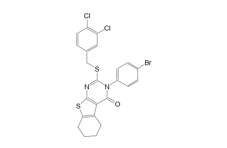 3-(4-bromophenyl)-2-[(3,4-dichlorobenzyl)sulfanyl]-5,6,7,8-tetrahydro[1]benzothieno[2,3-d]pyrimidin-4(3H)-one