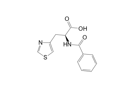 (S)-3-(4-Thiazolyl)-2-benzoylaminopropanoic acid
