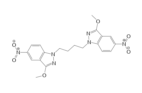 1,1'-Tetramethylenebis(3-methoxy-5-nitro-1H-indazole)