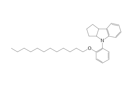 4-(2-Dodecyloxyphenyl)-1,2,3,3a,4,8b-hexahydro-cyclopenta[b]indole