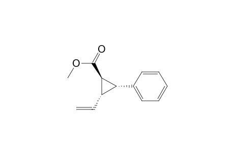 trans-2-Phenyl-trans-3-vinyl-1-(methoxycarbonyl)cyclopropane