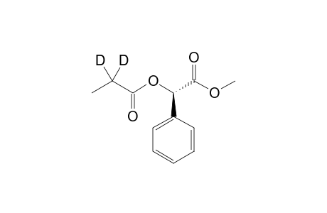 (R)-Methyl 2-Propionyloxy-2'-D2-2-phenylethanoate
