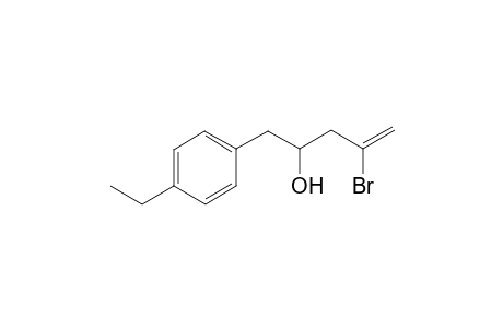 4-Bromo-1-(4-ethylphenyl)pent-4-en-2-ol