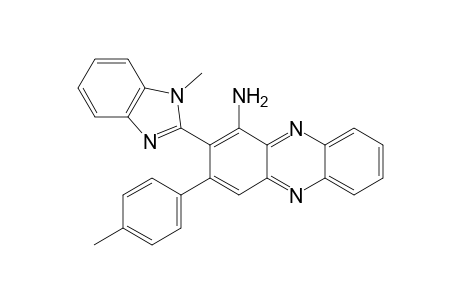2-(1-Methyl-1H-benzo[d]imidazol-2-yl)-3-p-tolylphenazin-1-amine