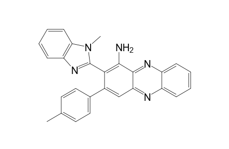 2-(1-Methyl-1H-benzo[d]imidazol-2-yl)-3-p-tolylphenazin-1-amine