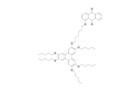 1-[6-(3,6,7,10,11-pentaamoxytriphenylen-2-yl)oxyhexoxy]-9,10-anthraquinone