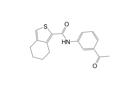 benzo[c]thiophene-1-carboxamide, N-(3-acetylphenyl)-4,5,6,7-tetrahydro-
