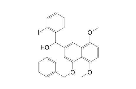[4-(Benzyloxy)-5,8-dimethoxynaphthalen-2-yl](2-iodophenyl)methanol