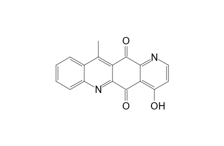 4-Hydroxy-11-methylpyrido[2,3-b]acridine-5,12-dione