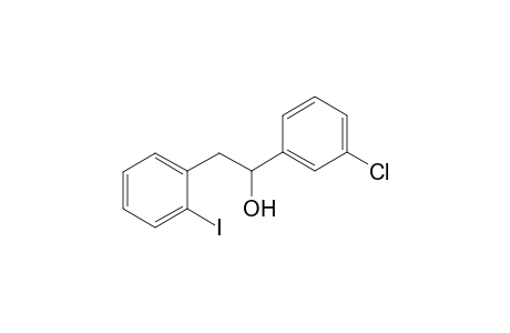 1-(3-Chlorophenyl)-2-(2-iodophenyl)ethanol
