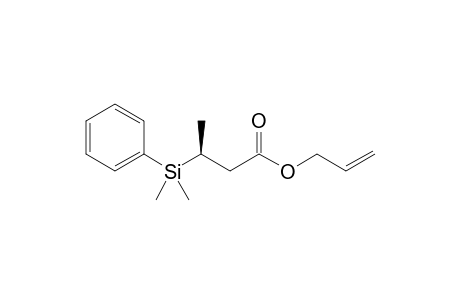 Allyl (3S)-3-Dimethyl(phenyl)silylbutanoate