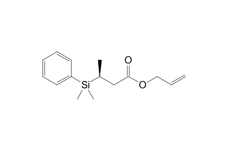 Allyl (3S)-3-Dimethyl(phenyl)silylbutanoate