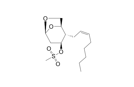 1,6-ANHYDRO-2,4-DIDEOXY-3-O-METHYLSULFONYL-4-C-[(2Z)-OCTENYL]-BETA-D-ARABINO-HEXOPYRANOSE