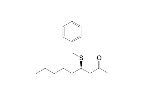(R)-4-Benzylsulfanyl-nonan-2-one
