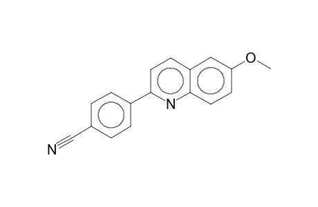 Benzonitrile, 4-(6-methoxy-2-quinolyl)