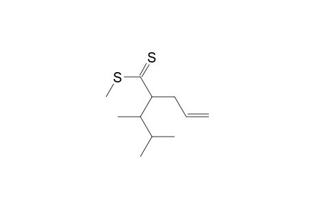 Methyl 2-(1,2-dimethylpropyl)-4-pentenedithioate