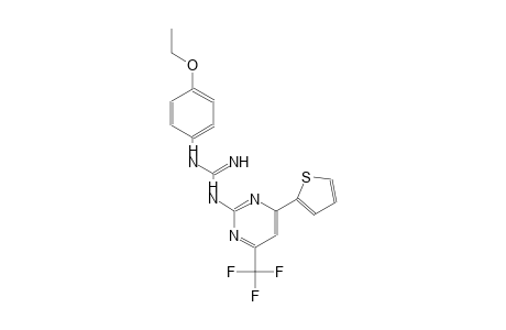N-(4-ethoxyphenyl)-N'-[4-(2-thienyl)-6-(trifluoromethyl)-2-pyrimidinyl]guanidine