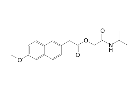2-(isopropylamino)-2-oxoethyl 2-(6-methoxynaphthalen-2-yl)acetate