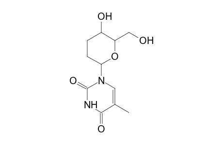 1-(5-Hydroxy-6-hydroxymethyl-tetrahydropyran-2-yl)-5-methyl-1H-pyrimidine-2,4-dione