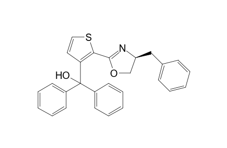 (4S)-(2-(4-Benzyl-4,5-dihydrooxazol-2-yl)thiophen-3-yl)diphenyl methanol