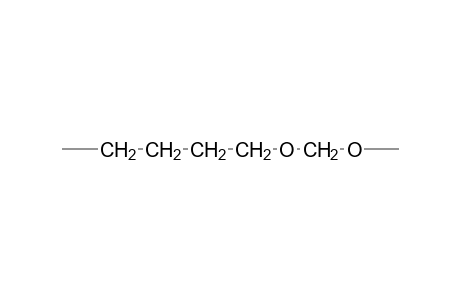 Poly(oxymethylene-alt-oxybutylene)