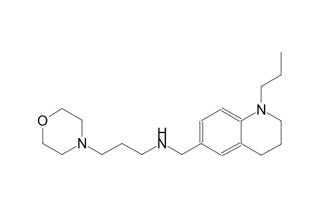 6-quinolinemethanamine, 1,2,3,4-tetrahydro-N-[3-(4-morpholinyl)propyl]-1-propyl-