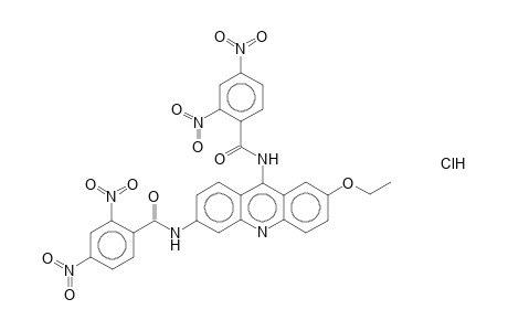 2-Ethoxy-6,9-di(2,4-dinitrobenzamido)acridine hydrochloride