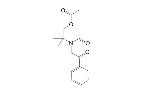 2-[Formyl-(2'-oxo-2'-(phenylethyl)amino]-2-methylpropyl acetate