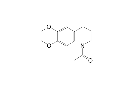 Phenylpropylamine, N-acetyl-3,4-dimethoxy-