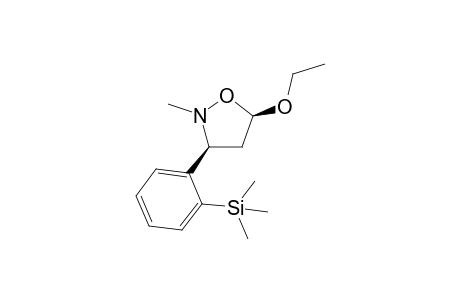 (3S,5R)-5-Ethoxy-2-methyl-3-(2-trimethylsilanyl-phenyl)-isoxazolidine