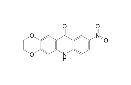 9-Nitro-2,3-dihydro-6H-[1,4]dioxino[2,3-b]acridin-11-one