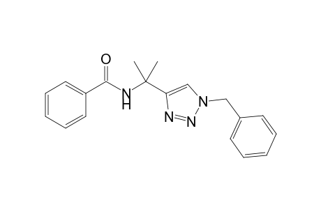 N-(2-[1-Benzyl-1H-1,2,3-triazol-4-yl]propan-2-yl)benzamide