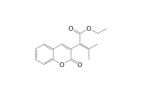 4-{2',2'-Dimethyl-1'-((ethoxycarbonyl)-1'-ethenyl}-3,3-dimethylbenzopyran-2H-2-one