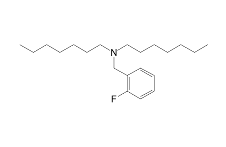 2-Fluorobenzylamine, N,N-diheptyl