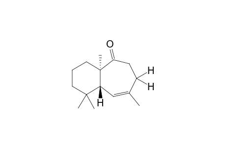 (4aR,9aR)-4,4,6,9a-tetramethyl-1,2,3,4a,7,8-hexahydrobenzocyclohepten-9-one