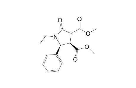 Dimethyl N-ethyl-2-oxo-5-phenylpyrrolidine-3,4-dicarboxylate