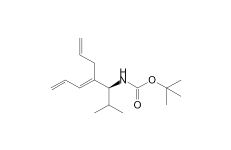 (1S)-(2-Allyl-1-isopropylpenta-2,4-dienyl)carbamic acid t-butyl ester