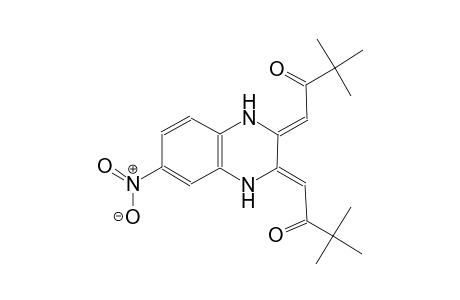 1-[3-(3,3-Dimethyl-2-oxo-butylidene)-7-nitro-3,4-dihydro-1H-quinoxalin-2-ylidene]-3,3-dimethyl-butan-2-one