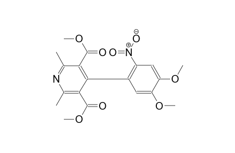 dimethyl 4-(4,5-dimethoxy-2-nitrophenyl)-2,6-dimethyl-3,5-pyridinedicarboxylate