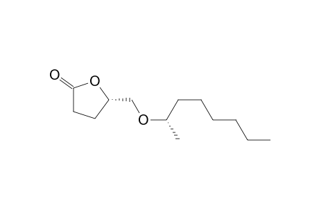 (S,S)-2-[(1'-methylheptyl)oxymethyl]-5-oxotetrahydrofuran