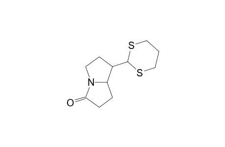 1-Aza-4-(1,3-dithian-2-yl)bicyclo[3.3.0]octan-8-one