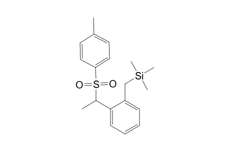 Trimethyl[o-[(p-tolylsulfonyl)ethyl]benzyl]silane
