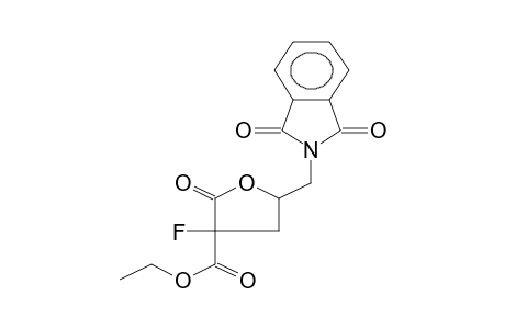 3-ETHOXYCARBONYL-3-FLUORO-5-PHTHALIMIDOMETHYLTETRAHYDROFURAN-2-ONE(DIASTEREOMER MIXTURE)